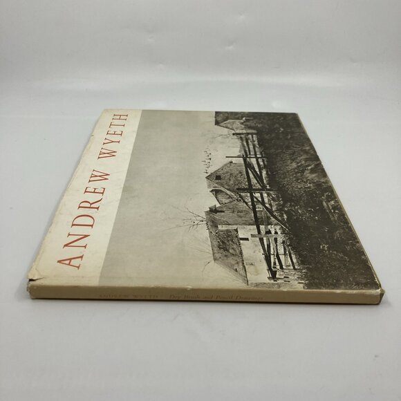 Andrew Wyeth: Dry Brush and Pencil Drawings Hardcover w/ Dust Jacket 1968 Book - Picture 3 of 8